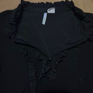 beautiful black lace shirt !